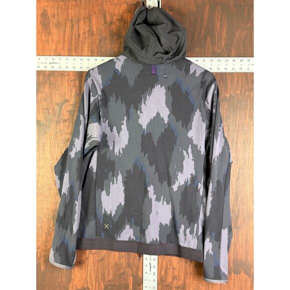 Lululemon x Robert Geller Take The Moment Full Zip Hoodie Jacket Jacquard Medium - Picture 9 of 9